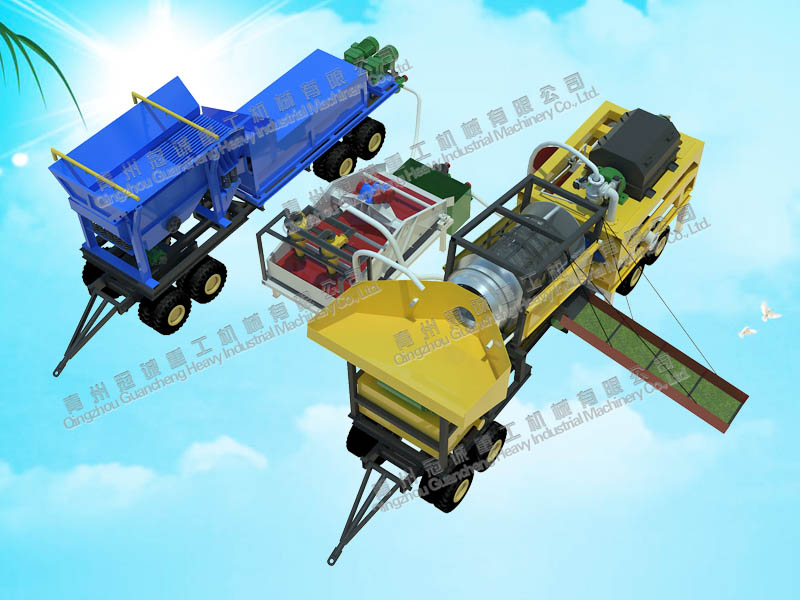 新型淘金机械 新型淘金机械